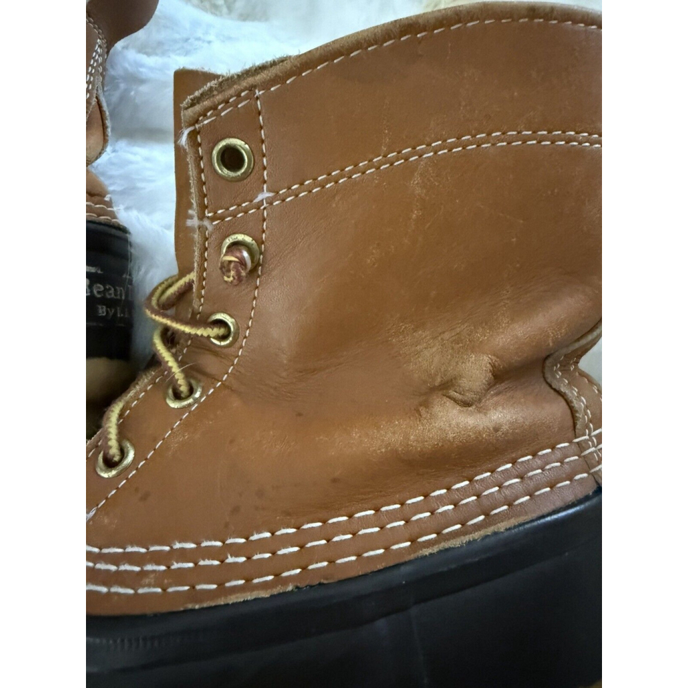 Vtg LL Bean Maine Women’s 8 L Hunting Snow Rain Duck Boots 6” Made In USA - Picture 7 of 13